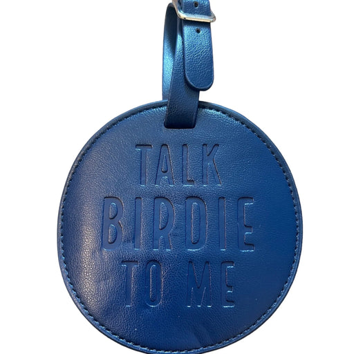Mud Pie Talk Birdie To Me Gold Tee Bag Tag HOME & GIFTS Mud Pie   