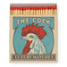 "The Rooster" Square Matchbox HOME & GIFTS - Home Decor - Candles + Diffusers Archivist Gallery