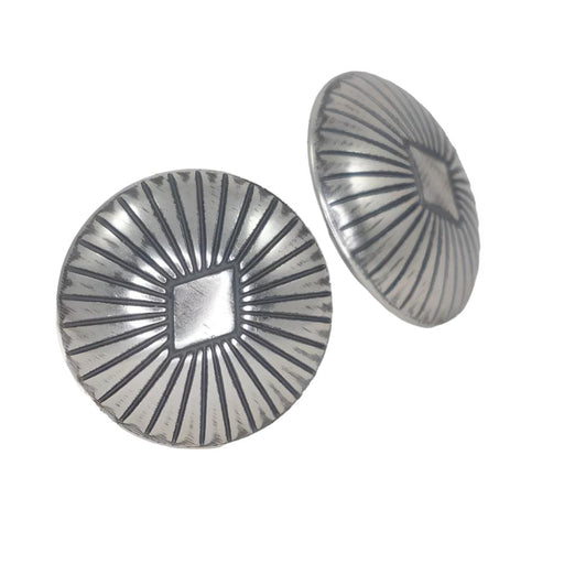 Nita Tiny Diamond Dome Stud Earrings WOMEN - Accessories - Jewelry - Earrings Sunwest Silver   