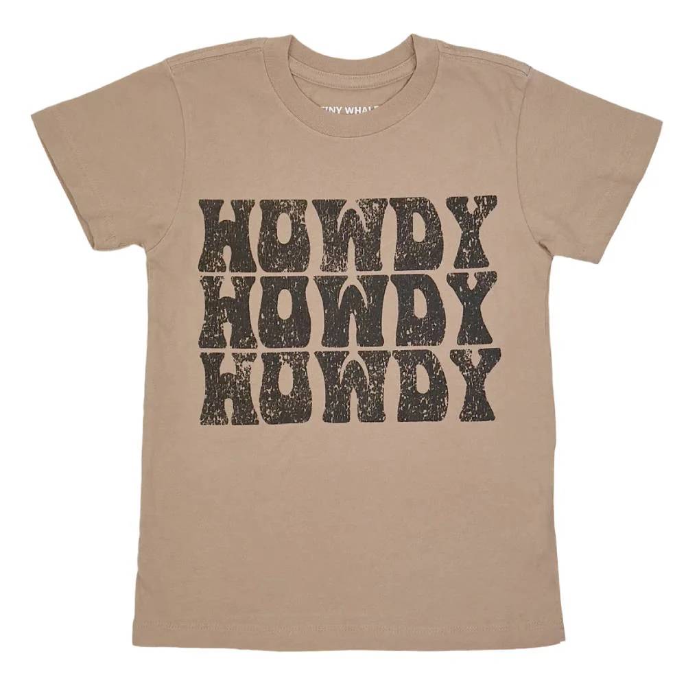 Tiny Whales Youth Howdy Tee KIDS - Boys - Clothing - T-Shirts & Tank Tops Tiny Whales   