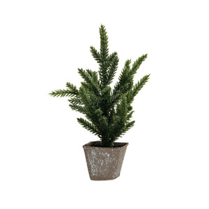 Faux Evergreen Tree HOME & GIFTS - Home Decor - Seasonal Decor Creative Co-Op C  