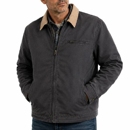 True Grit Men's Vintage Carbon Work Jacket MEN - Clothing - Outerwear - Jackets TRUE GRIT