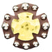 Antique Bronze Cross Concho Tack - Conchos & Hardware MISC   