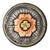 Copper Flower Concho with Cross Center Tack - Conchos & Hardware - Conchos MISC   