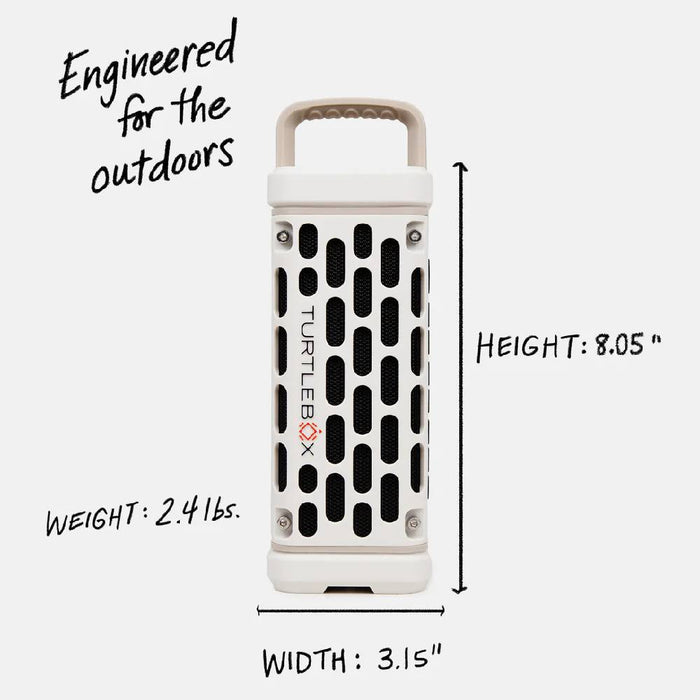 Turtlebox Ranger - Ivory ACCESSORIES - Additional Accessories - Tech Accessories Turtlebox