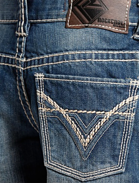 ROCK & ROLL DENIM Boys BB Gun Medium Vintage Regular Fit Jeans KIDS - Boys - Clothing - Jeans Panhandle
