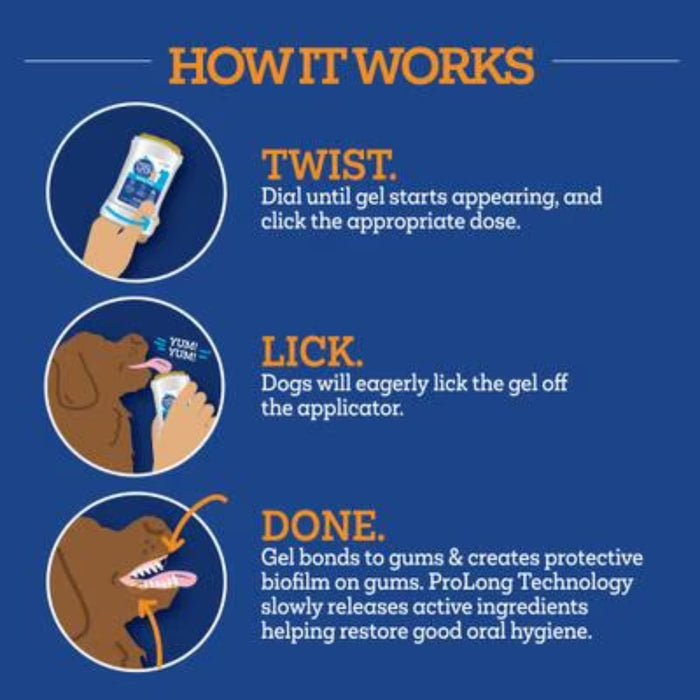 Twist Lick Peanut Butter Dental Gel