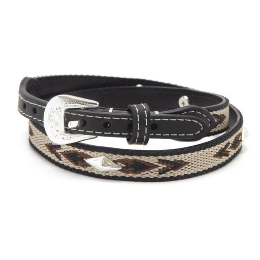 Twister 1/2" Embroidered and Conchos Hatband HATS - HAT RESTORATION & ACCESSORIES M&F Western Products   