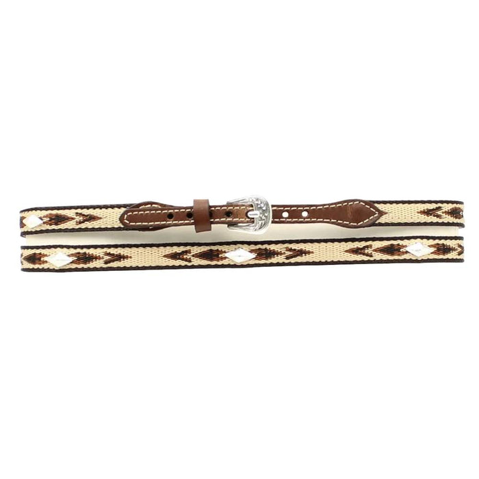 Twister 1/2" Embroidered and Conchos Hatband HATS - HAT RESTORATION & ACCESSORIES M&F Western Products   