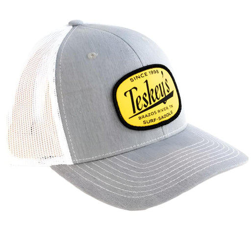 🎁 Teskey's Brazos River Cap - Heather Grey/White (100% off) Teskey's