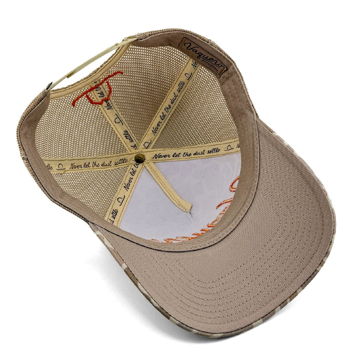 Vaquero Script Trucker Cap