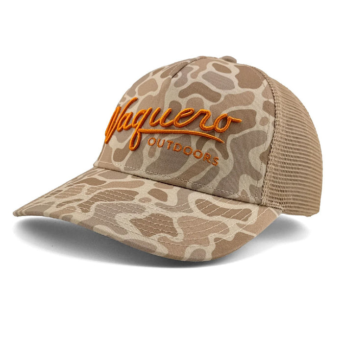 Vaquero Script Trucker Cap