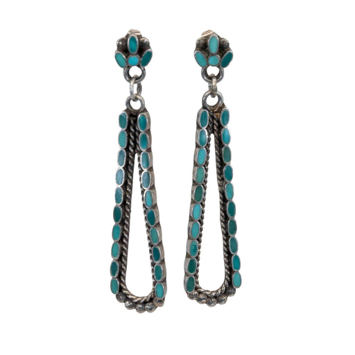 Vintage Long Dishta Tear Drop Post Earrings WOMEN - Accessories - Jewelry - Earrings Linda Winter