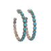 Vintage Turquoise Hoop Earrings WOMEN - Accessories - Jewelry - Earrings Linda Winter