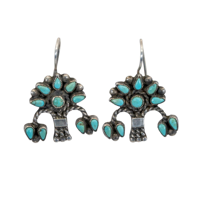 Vintage Wire Work Turquoise Bouquet Earrings WOMEN - Accessories - Jewelry - Earrings Linda Winter