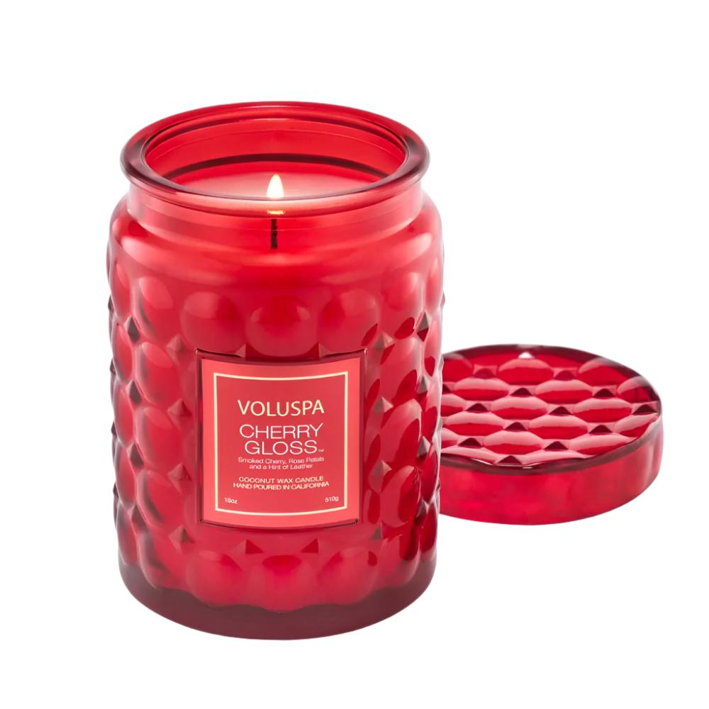 Voluspa Cherry Gloss Large Jar Candle HOME & GIFTS - Home Decor - Candles + Diffusers Voluspa   