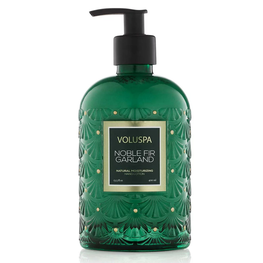 Voluspa Noble Fir Garland Hand Lotion HOME & GIFTS - Bath & Body - Lotions & Lip Balms Voluspa   