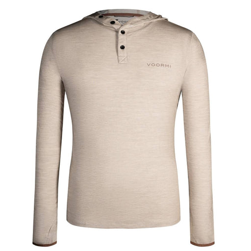 Voormi River Run Hoodie - Acorn MEN - Clothing - Pullovers & Hoodies Voormi   