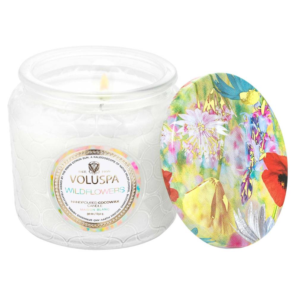 Wildflowers Petite Jar Candle HOME & GIFTS - Home Decor - Candles + Diffusers Voluspa   