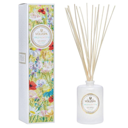 Voluspa Wildflowers Reed Diffuser HOME & GIFTS - Home Decor - Candles + Diffusers Voluspa   