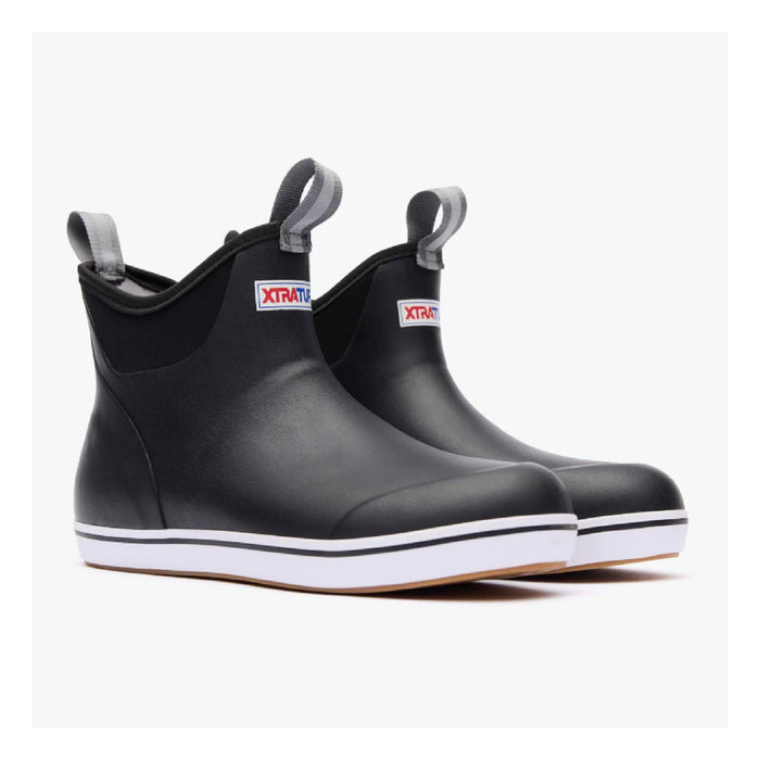 XTRATUF Black Women's Ankle Deck Boot WOMEN - Footwear - Boots - Work Boots XTRATUF