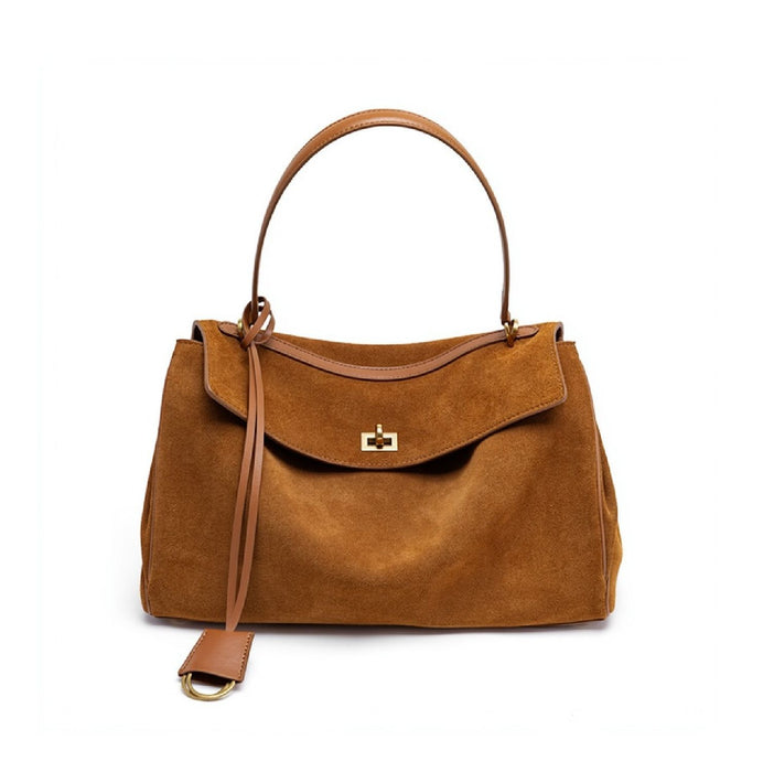 Women's Matte Leather Shoulder Bag