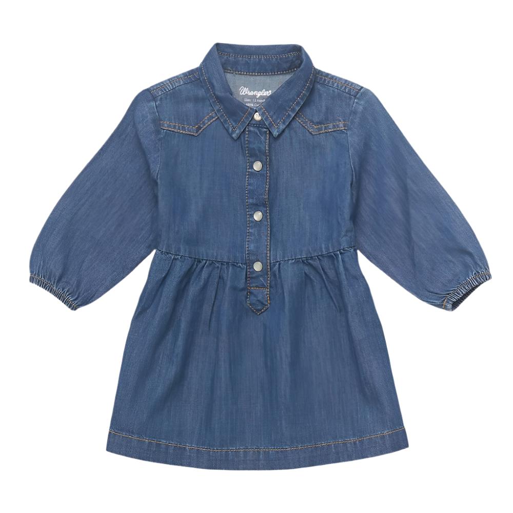 Wrangler Girl's Denim Dress - FINAL SALE KIDS - Baby - Baby Girl Clothing Wrangler   