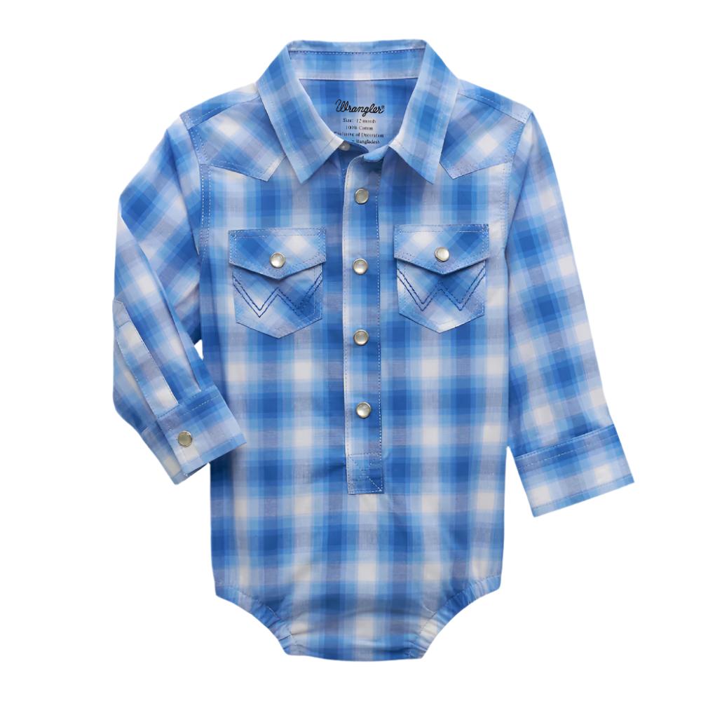 Wrangler Baby Plaid Western Bodysuit KIDS - Baby - Baby Boy Clothing Wrangler   