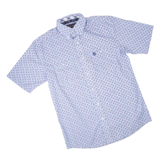 Wrangler Men's George Strait Paisley Print Shirt MEN - Clothing - Shirts - Short Sleeve Wrangler