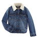Wrangler Girl's Sherpa Lined Denim Trucker Jacket - FINAL SALE *Size XL KIDS - Girls - Clothing - Outerwear - Jackets Wrangler