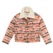 Wrangler Girl's Southwestern Print Sherpa Denim Jacket - FINAL SALE *Size 2XL KIDS - Girls - Clothing - Outerwear - Jackets Wrangler