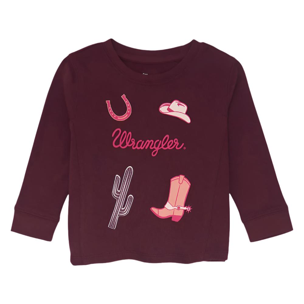 Wrangler Girl's Western Crewneck Sweatshirt