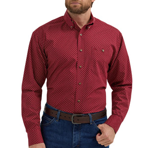 Wrangler Men's Geo Western Shirt