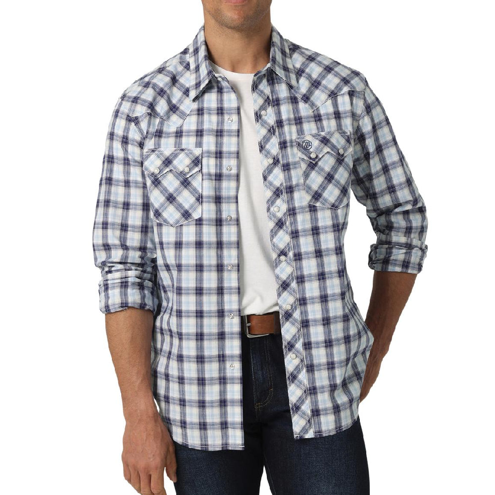 Wrangler Retro Western Plaid Shirt MEN - Clothing - Shirts - Long Sleeve Shirts WRANGLER   