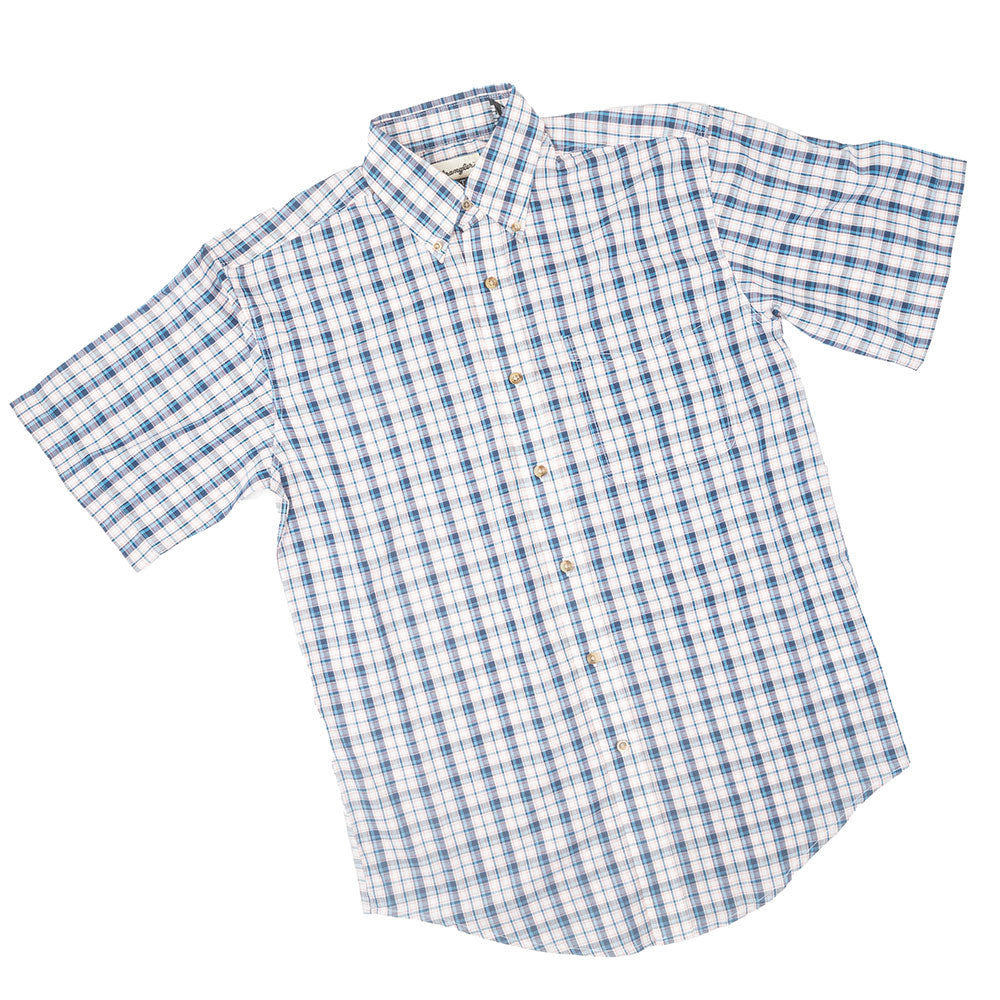 Wrangler Riata Plaid Shirt - FINAL SALE* - Small MEN - Clothing - Shirts - Short Sleeve Shirts WRANGLER   
