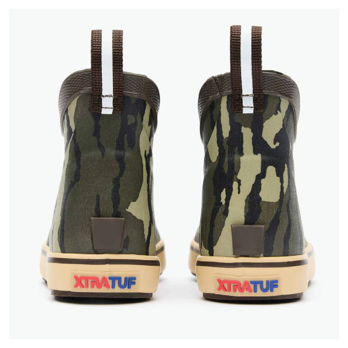 XTRATUF Kids' Mossy Oak® Bottomland Ankle Deck Boot
