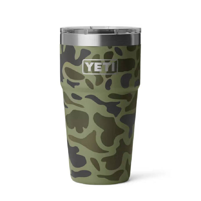 Yeti Rambler 20oz Stackable Cup - Olive Camo