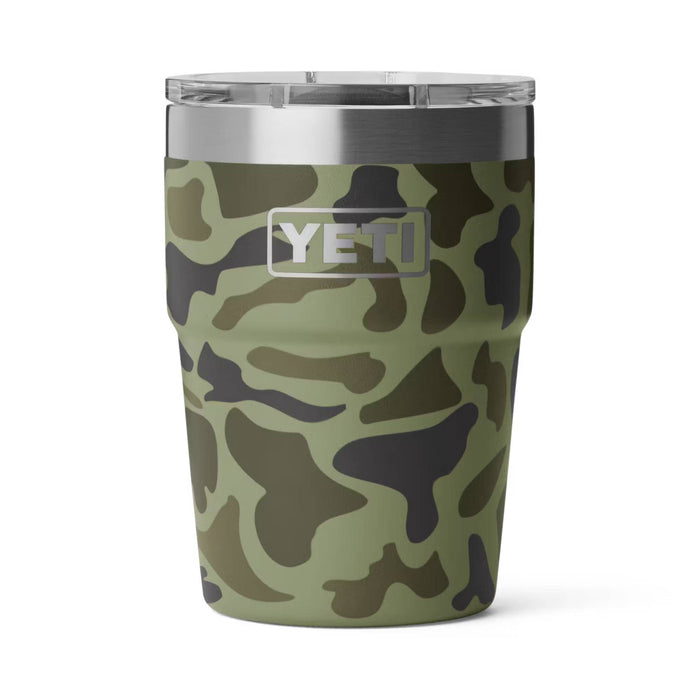 Yeti Rambler 16oz Stackable Cup - Olive Camo