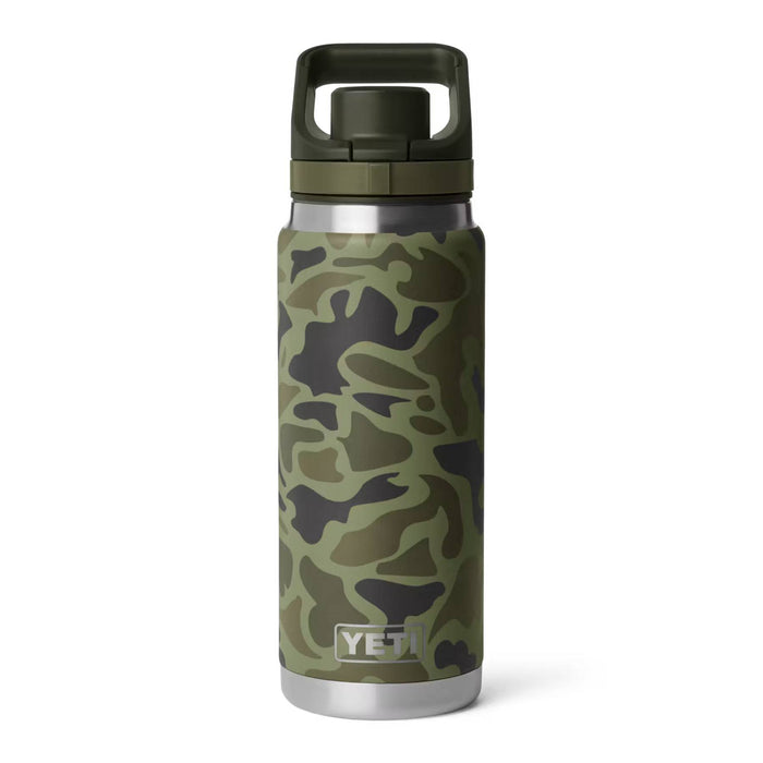 Yeti Rambler 26oz Flip Chug Bottle - Olive Camo