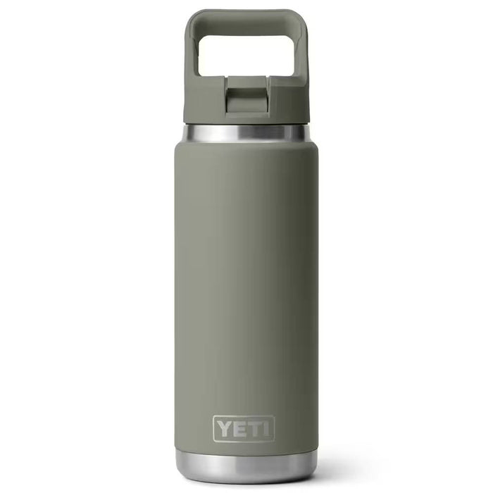 Yeti Rambler 26oz Straw Cap Bottle - Pampa Green