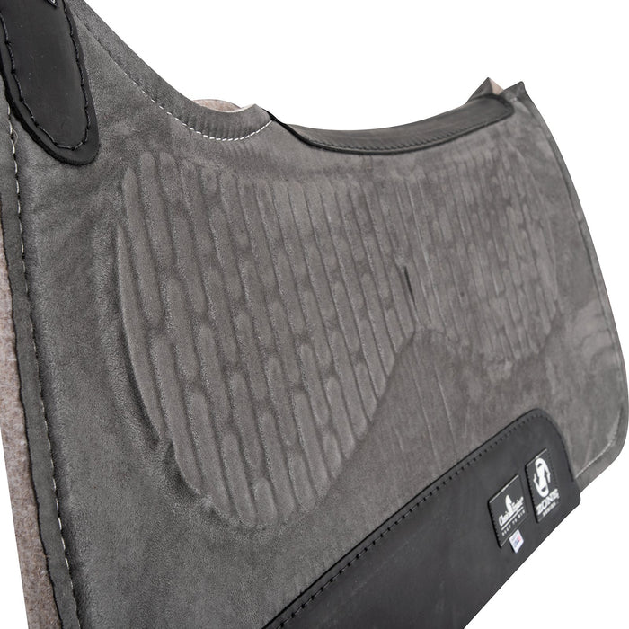 Classic Equine Zone Micro Suede/Felt Pad Tack - Saddle Pads Classic Equine