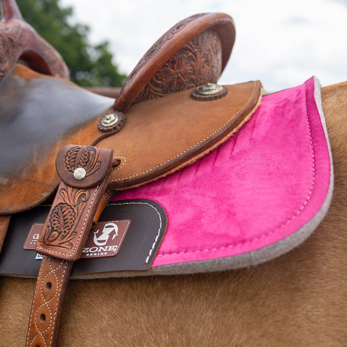 Classic Equine Zone Micro Suede/Felt Pad Tack - Saddle Pads Classic Equine
