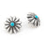 Wapi Sterling Silver Flower Concho Earrings WOMEN - Accessories - Jewelry - Earrings Sunwest Silver   