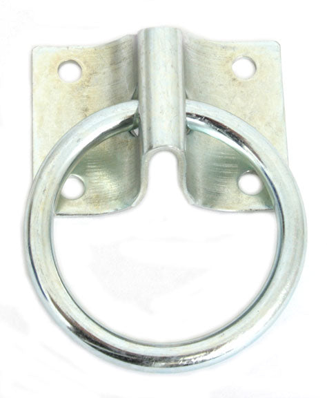 Zinc Plated Welded Wire Cross Tie Ring Tack - Conchos & Hardware - Rings Teskey's   