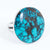 Kingman Turquoise Ring WOMEN - Accessories - Jewelry - Rings Peyote Bird Designs   