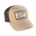 Teskey's Feed Barn Cow Cap - Tan/Chocolate TESKEY'S GEAR - Baseball Caps Teskey's