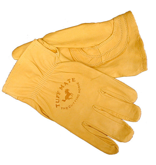 Tuff Mate Cutting Horse Gloves For the Rancher Tuff Mate Mens Small  