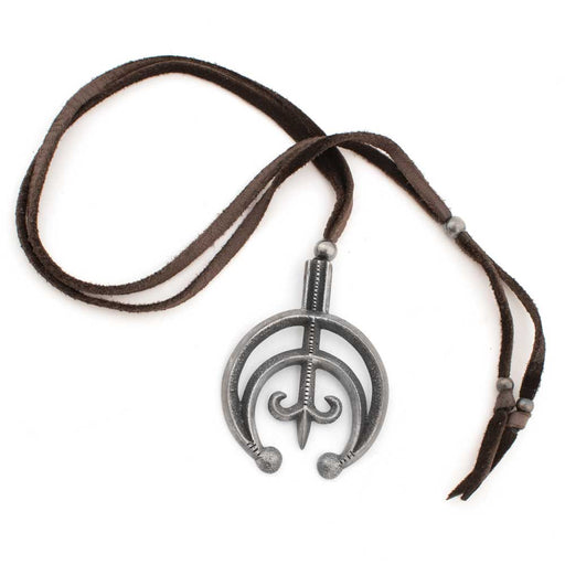 Peyote Bird Harrison Jim Cast Naja SS Necklace on Leather WOMEN - Accessories - Jewelry - Necklaces Peyote Bird Designs   