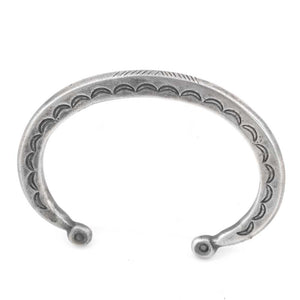 Jock Favour Sterling Silver Naja Cuff WOMEN - Accessories - Jewelry - Bracelets Peyote Bird Designs Shell  