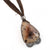 Peyote Bird J. Favour "Bug Wing" Pendant on Leather Cord WOMEN - Accessories - Jewelry - Necklaces Peyote Bird Designs   